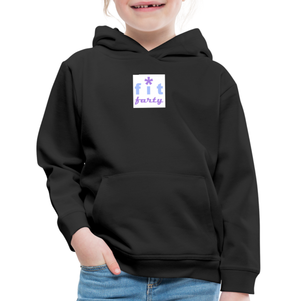 FitFarty Kids‘ Premium Hoodie - black