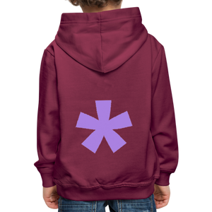 FitFarty Kids‘ Premium Hoodie - burgundy