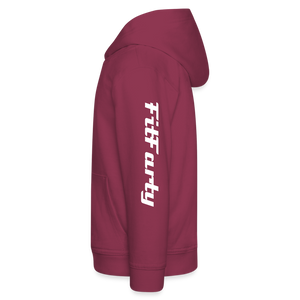 FitFarty Kids‘ Premium Hoodie - burgundy