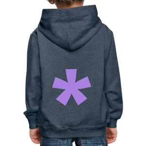 FitFarty Kids‘ Premium Hoodie - heather denim