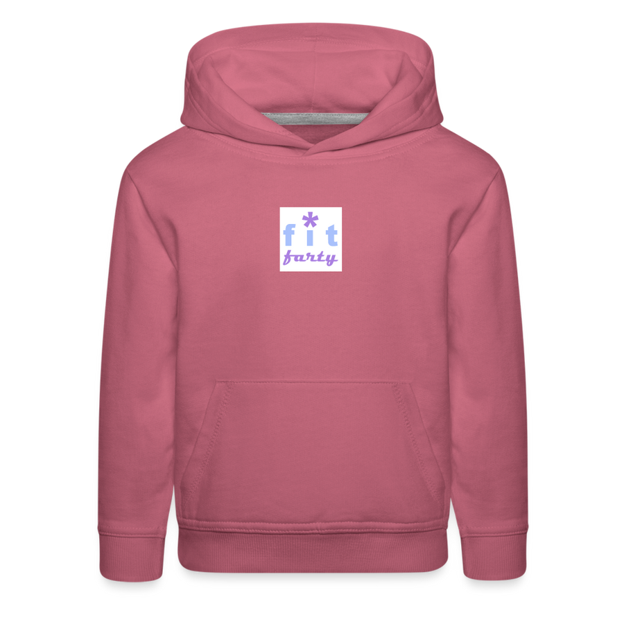 FitFarty Kids‘ Premium Hoodie - mauve