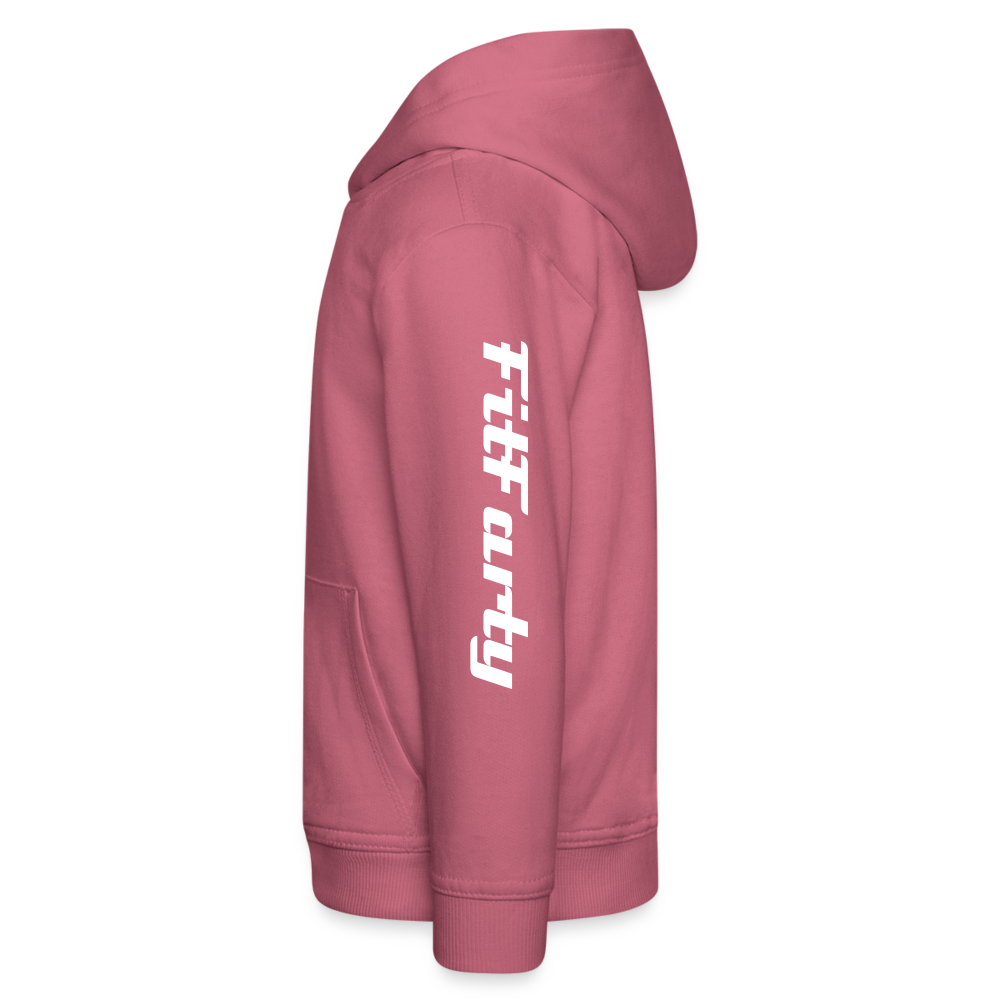 FitFarty Kids‘ Premium Hoodie - mauve