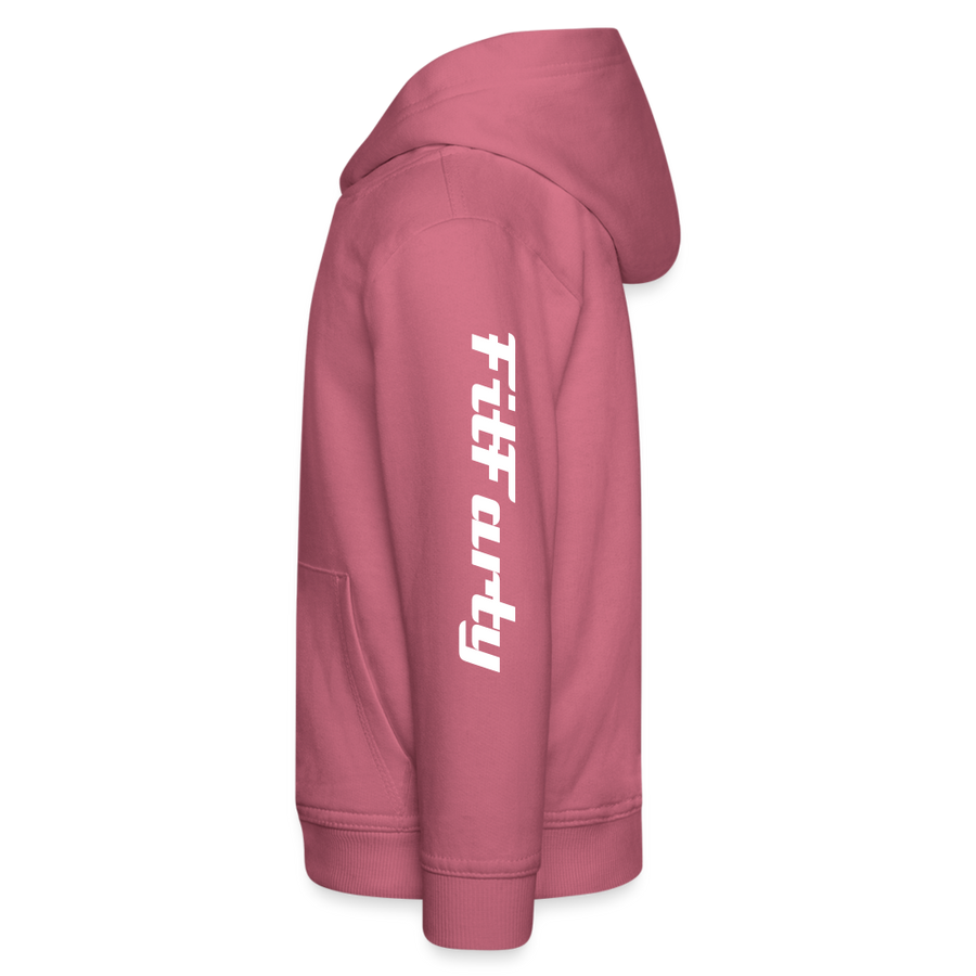 FitFarty Kids‘ Premium Hoodie - mauve