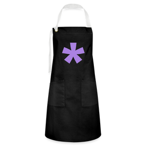 FitFarty Artisan Apron - black/white