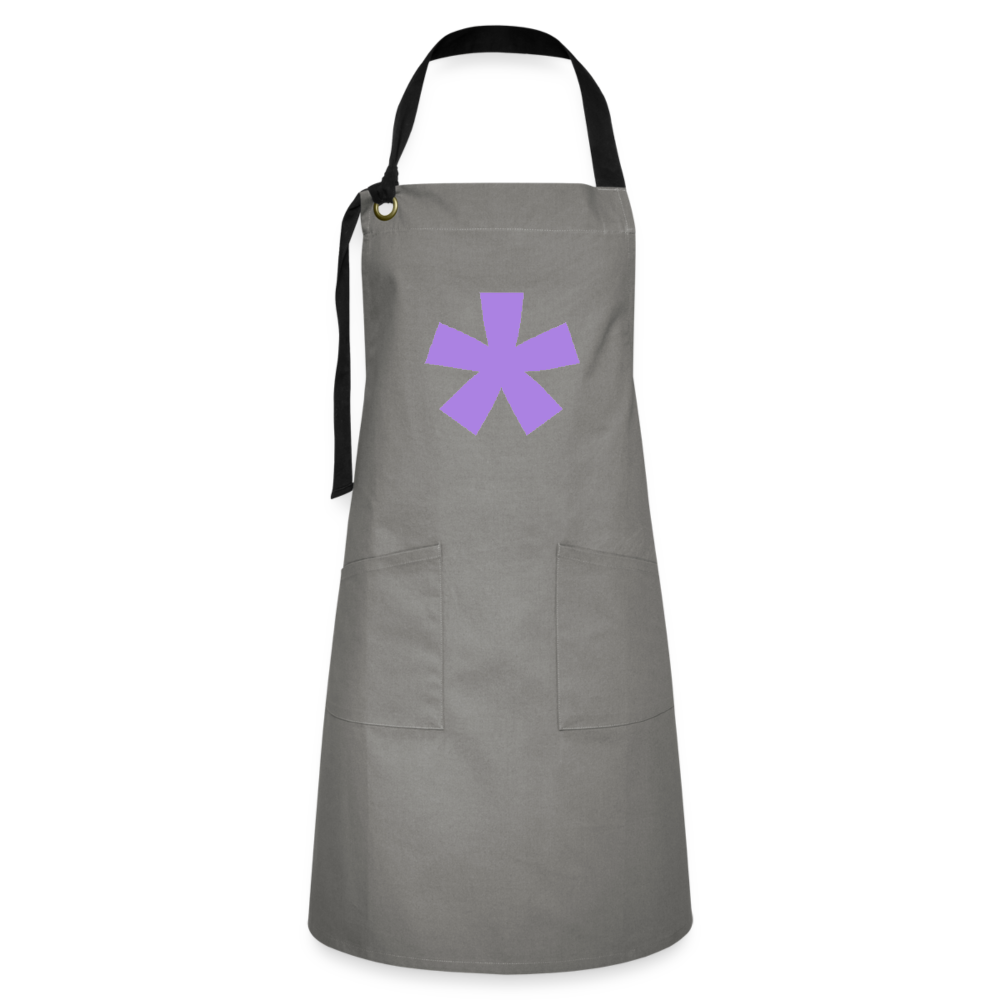 FitFarty Artisan Apron - gray/black