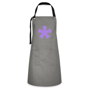 FitFarty Artisan Apron - gray/black