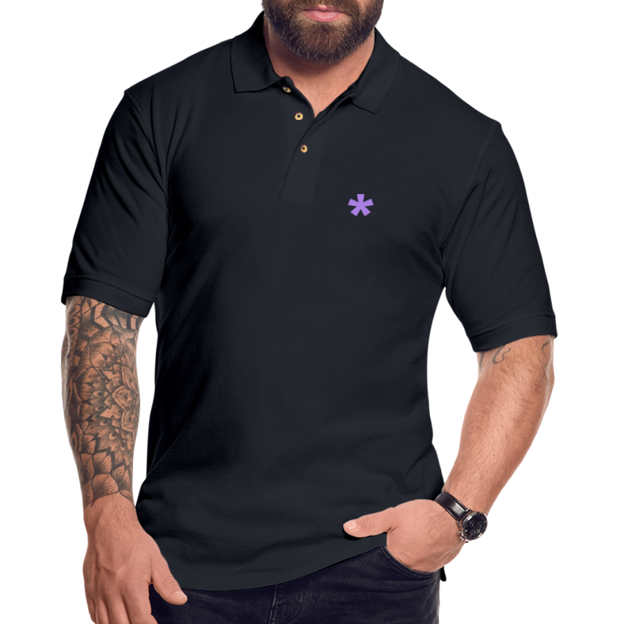 FitFarty Pique Polo Shirt - midnight navy