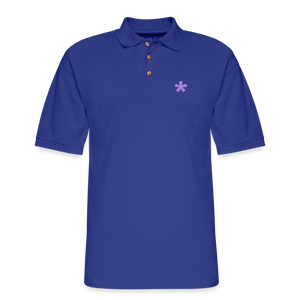 FitFarty Pique Polo Shirt - royal blue