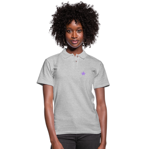 FitFarty Fitted Pique Polo Shirt - heather gray