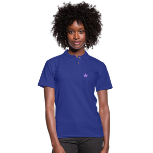 FitFarty Fitted Pique Polo Shirt - royal blue