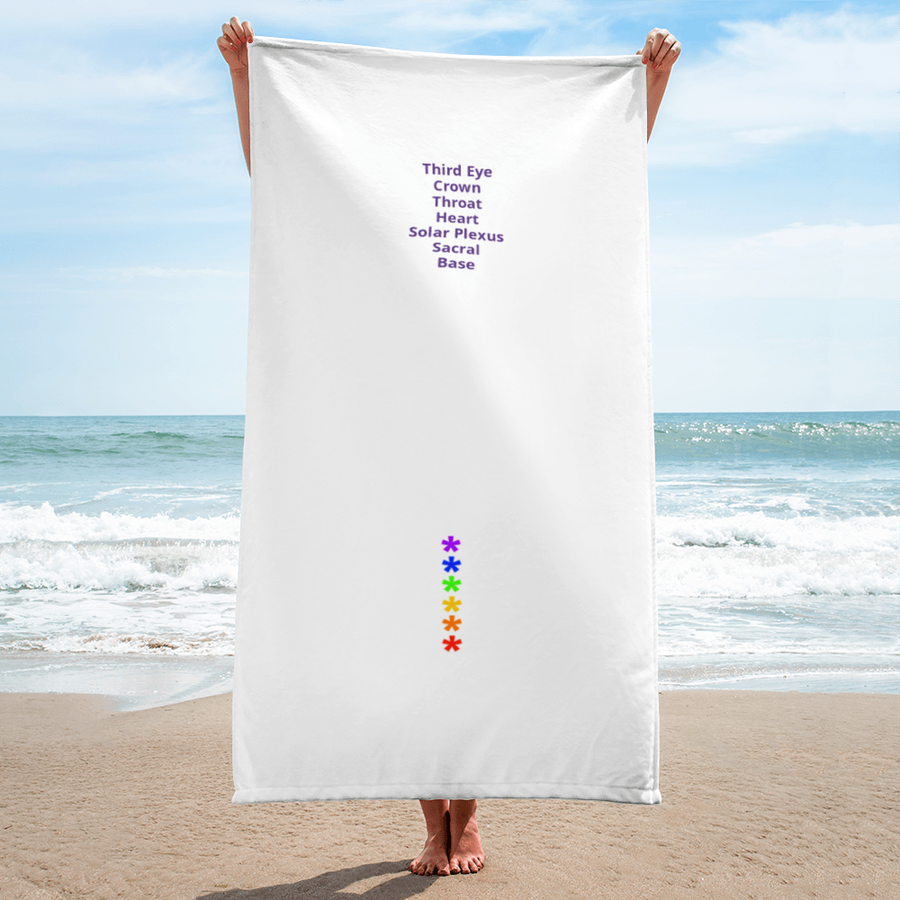 FitFarty Rainbow Assterisks Towel