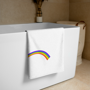 FitFarty Rainbow Towel